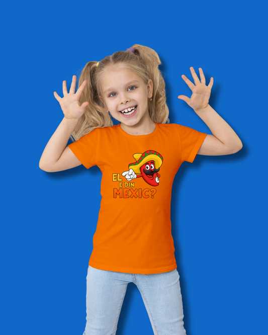 Tricou Oficial Orange Blue | "El e din Mexic?"