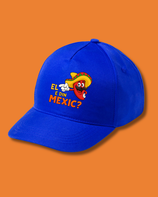 Șapcă Orange Blue | "El e din Mexic?"