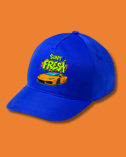 Șapcă Orange Blue | "Sunt Fresh"