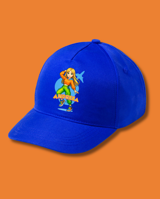 Șapcă Orange Blue | "Andreea"