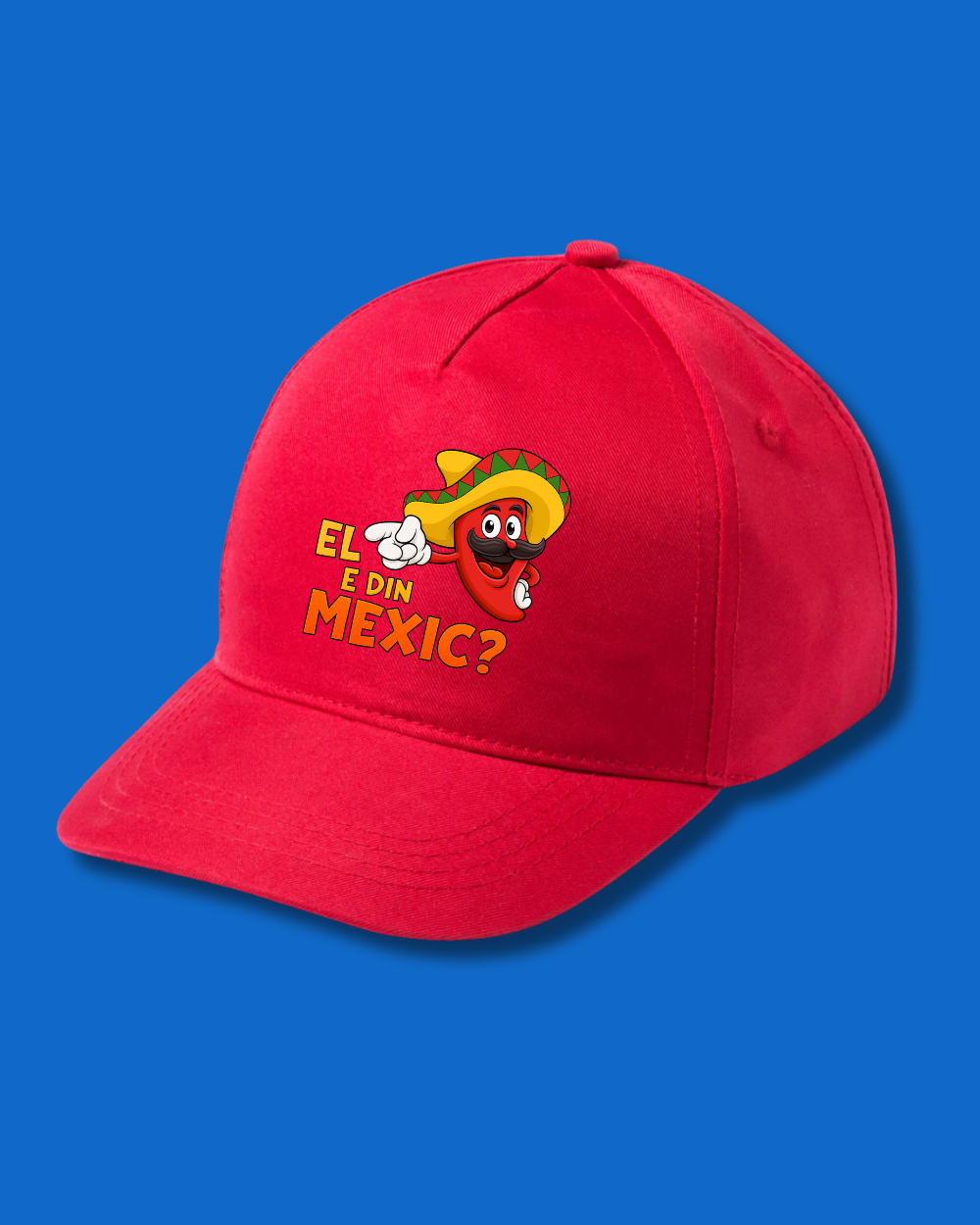 Șapcă Orange Blue | "El e din Mexic?"