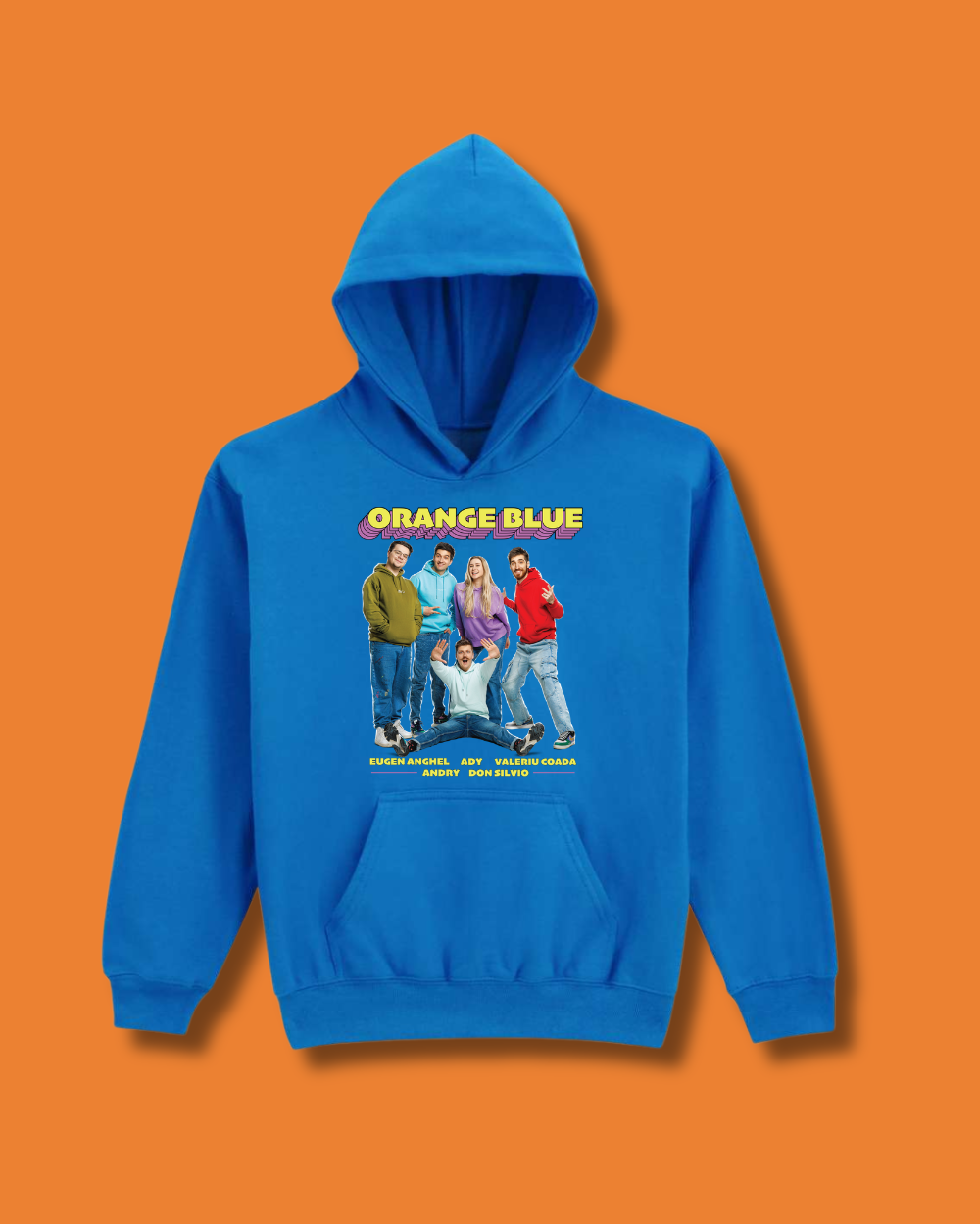Hanorac Oficial de la Concert Orange Blue