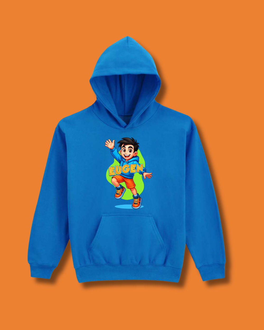 Hanorac Oficial Orange Blue | "Eugen"