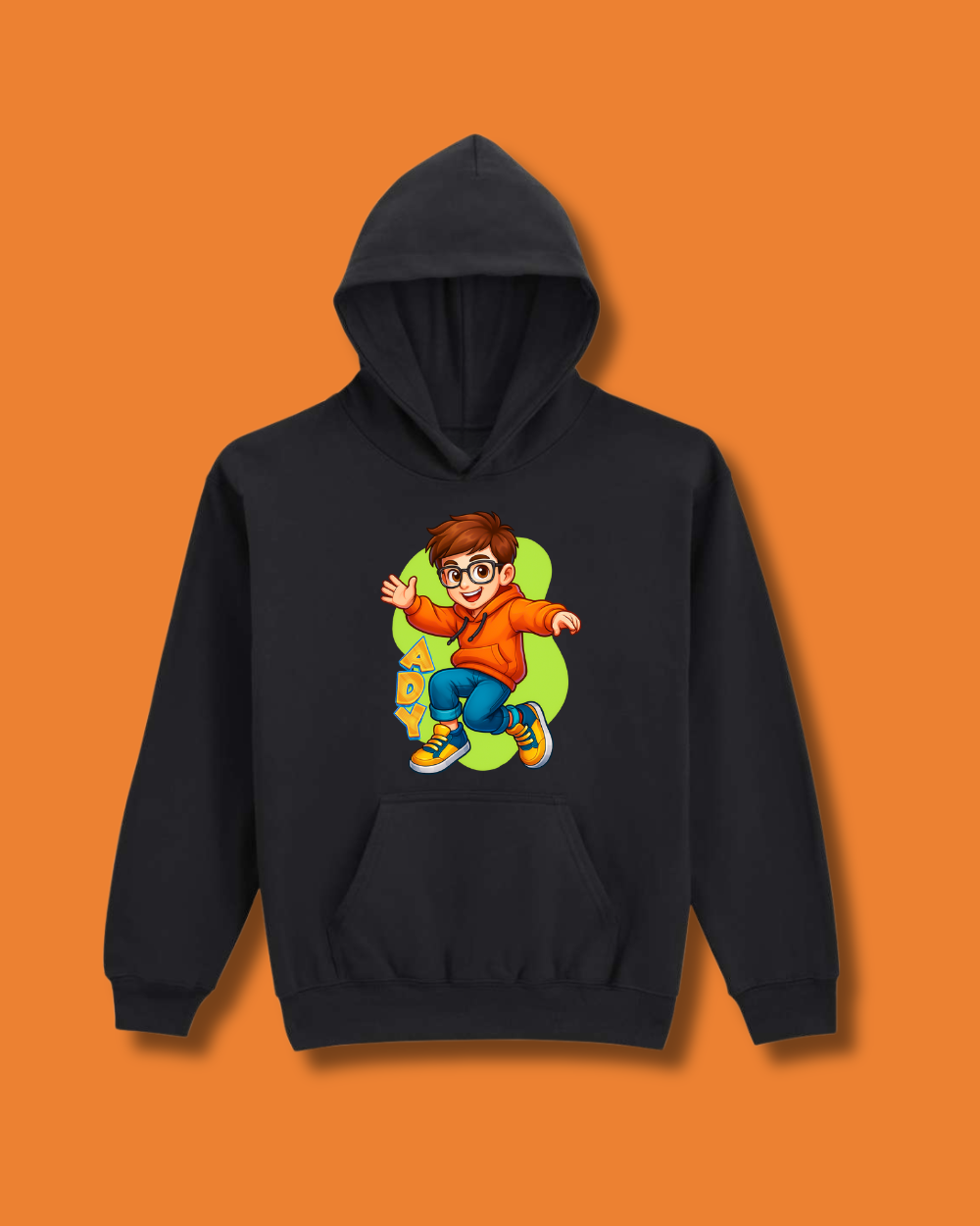 Hanorac Oficial Orange Blue | "Ady"