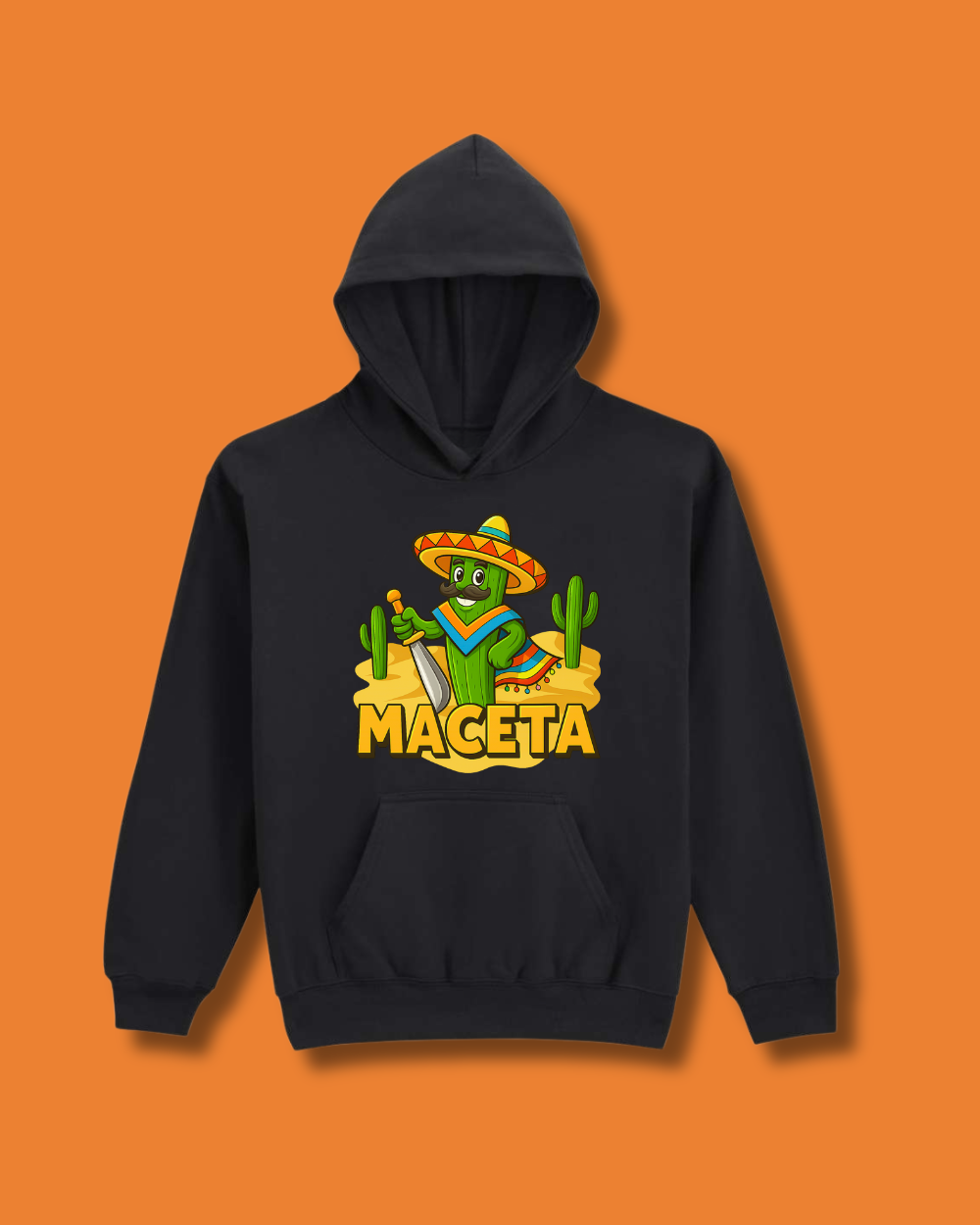 Hanorac Oficial Orange Blue | "Maceta"