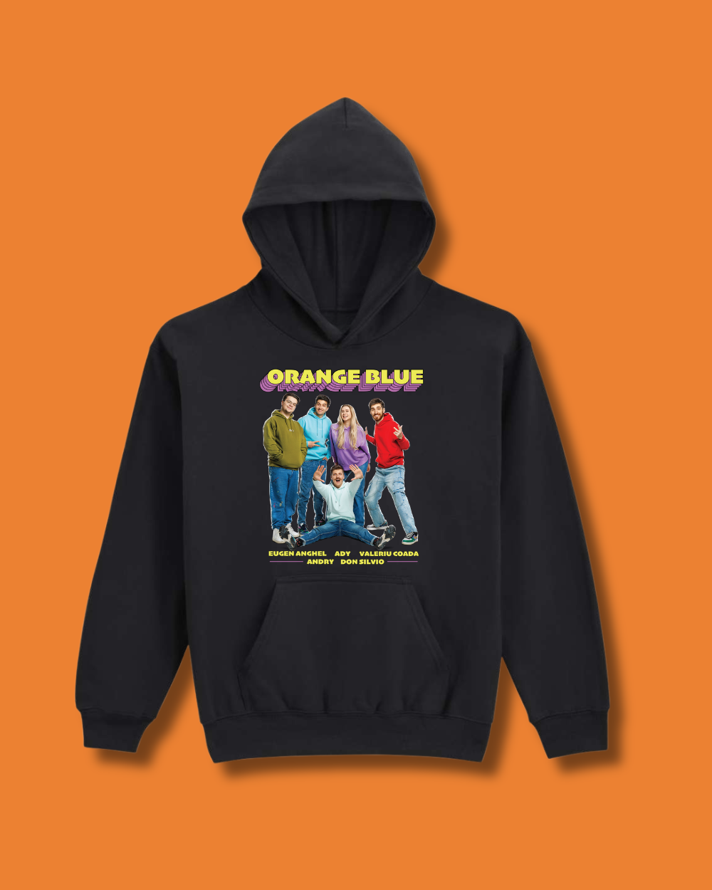 Hanorac Oficial de la Concert Orange Blue