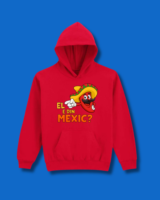 Hanorac Oficial Orange Blue | "El e din Mexic?"