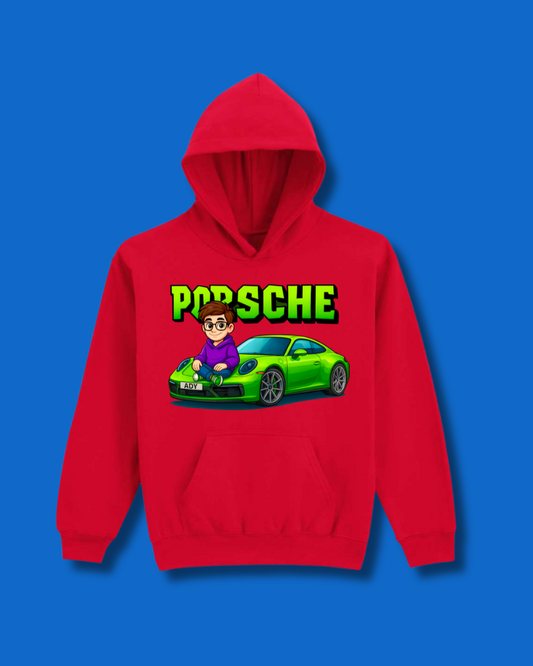 Hanorac Oficial Orange Blue | "Porsche"