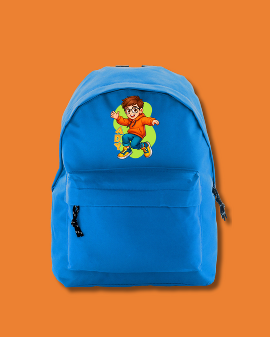 Ghiozdan Oficial Orange Blue | "Ady"