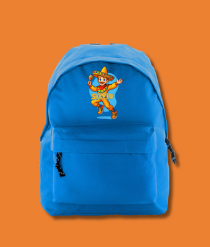 Ghiozdan Oficial Orange Blue | 