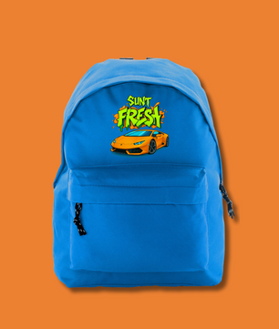 Ghiozdan Oficial Orange Blue | 