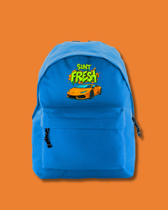Ghiozdan Oficial Orange Blue | "Sunt Fresh"