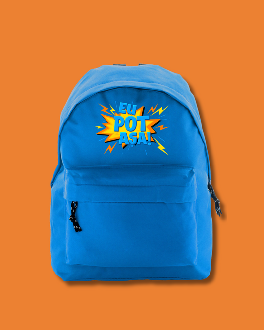 Ghiozdan Oficial Orange Blue | "Eu pot așa"