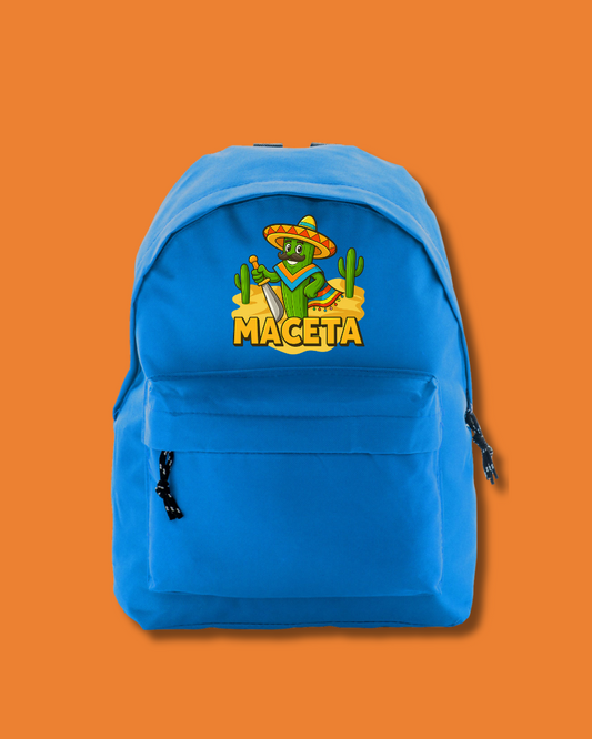 Ghiozdan Oficial Orange Blue | "Maceta"