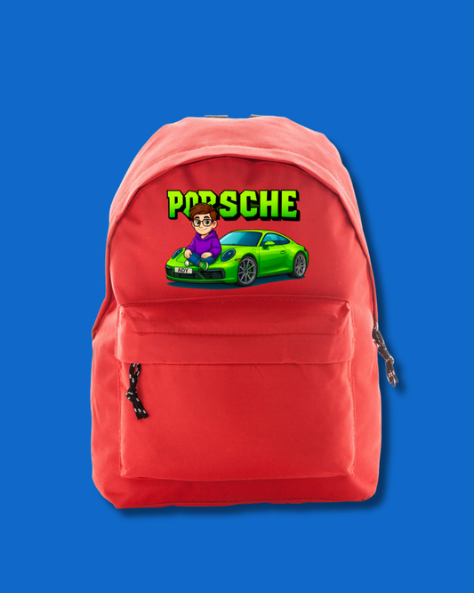 Ghiozdan Oficial Orange Blue | "Porsche"