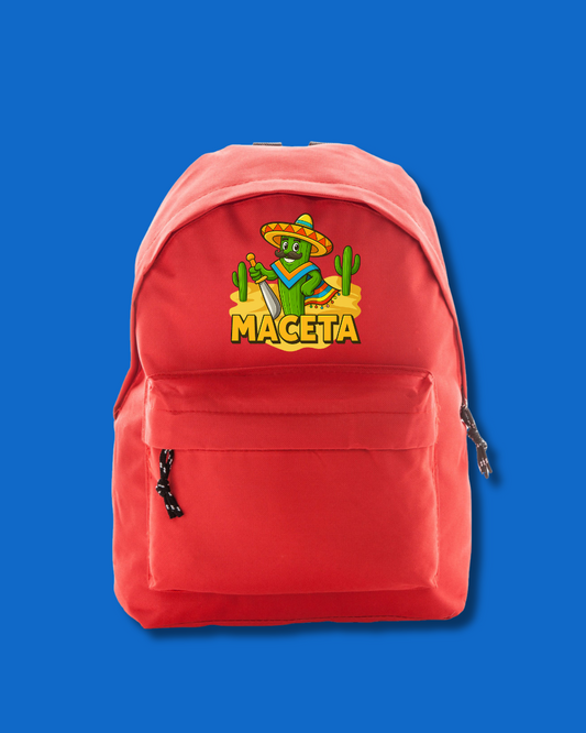 Ghiozdan Oficial Orange Blue | "Maceta"