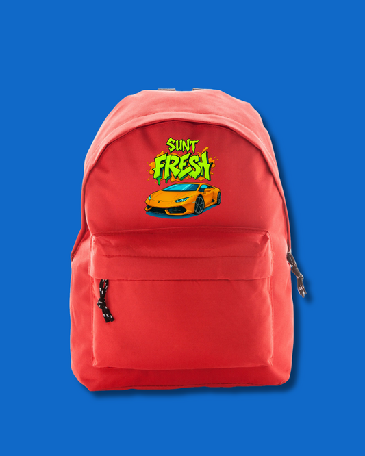 Ghiozdan Oficial Orange Blue | "Sunt Fresh"