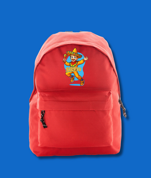 Ghiozdan Oficial Orange Blue | 