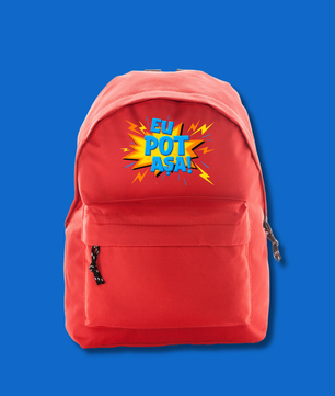Ghiozdan Oficial Orange Blue | 