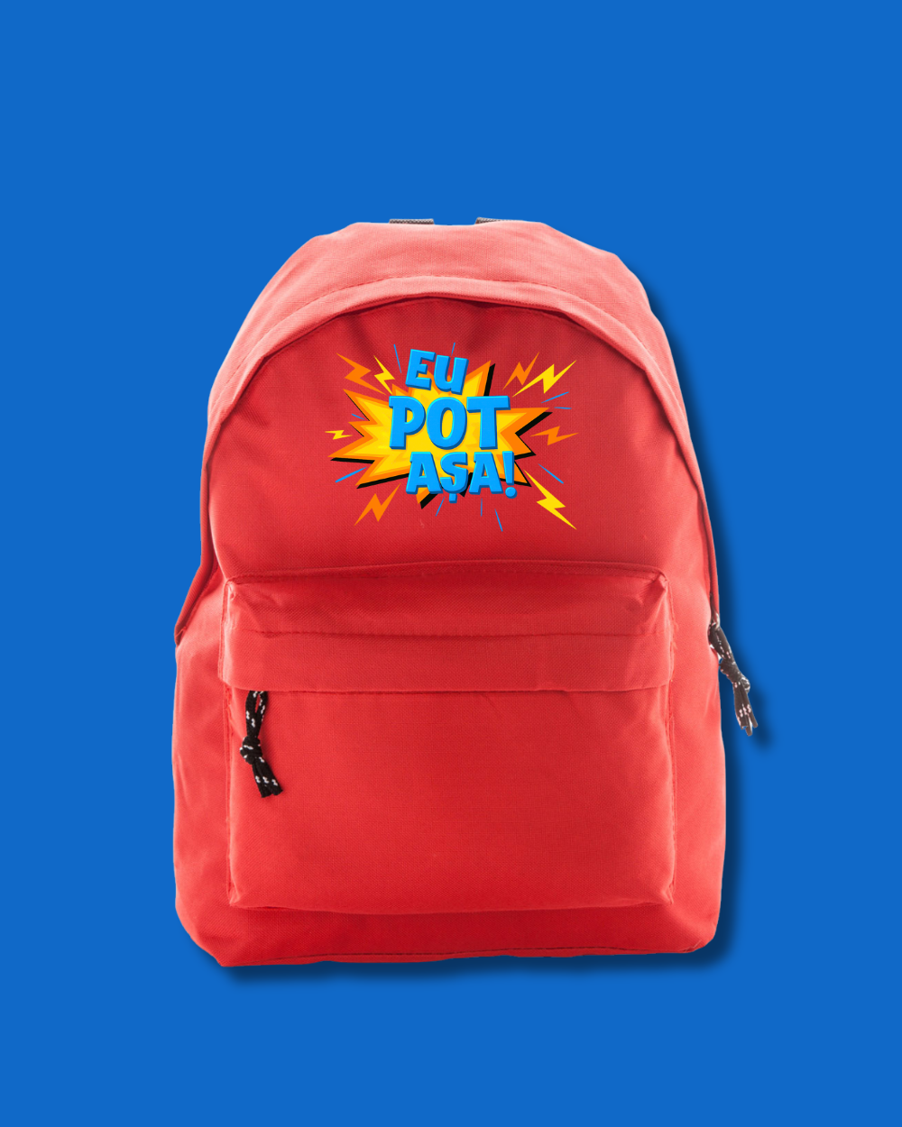 Ghiozdan Oficial Orange Blue | "Eu pot așa"