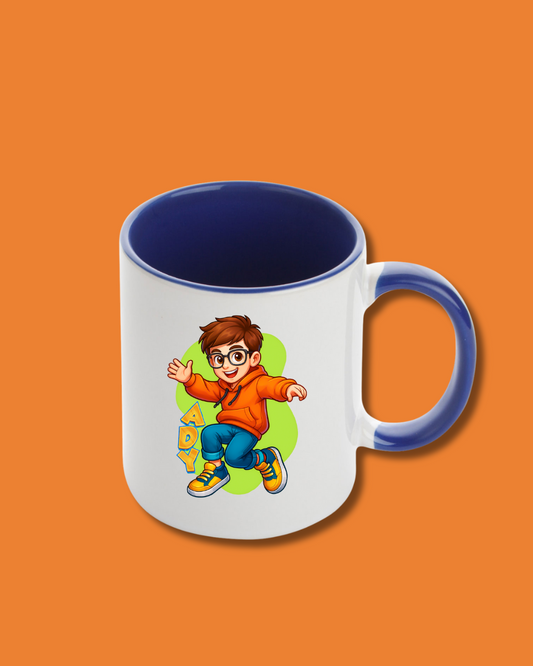 Cană Orange Blue | "Ady"