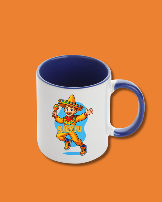 Cană Orange Blue | "Don Silvio"