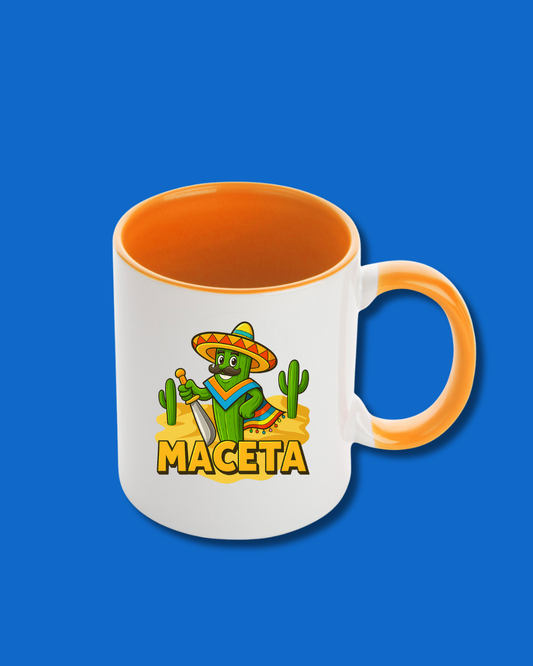 Cană Orange Blue | "Maceta"