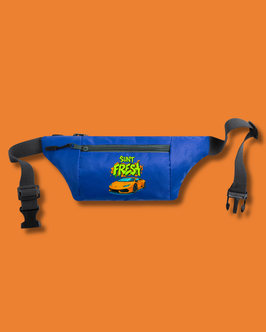 Borsetă Orange Blue | "Sunt Fresh"
