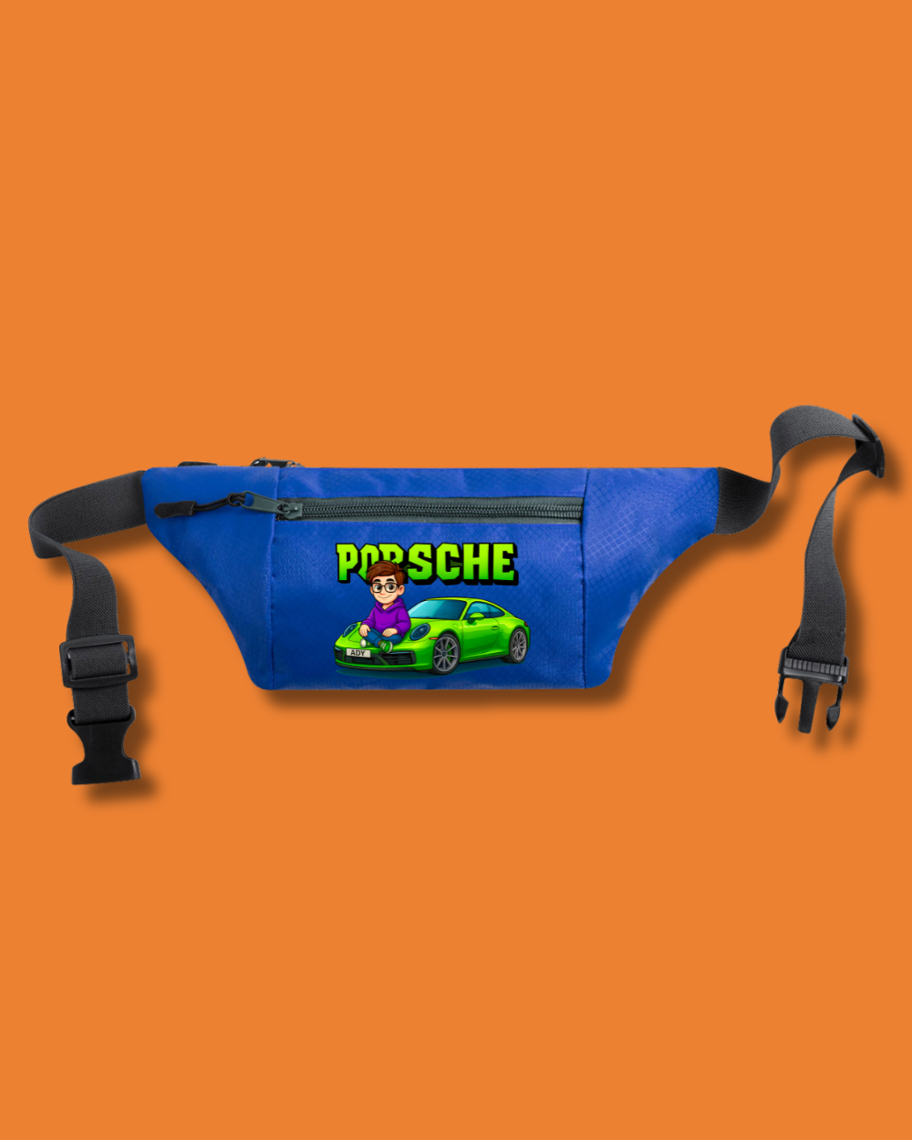 Borsetă Orange Blue | "Porsche"