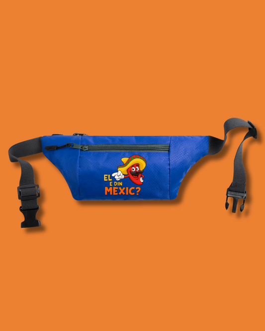 Borsetă Orange Blue | "El e din Mexic?"