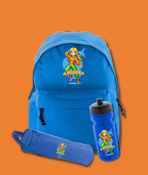 Set Back To School Orange Blue | 