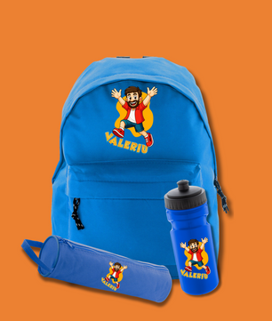 Set Back To School Orange Blue | 