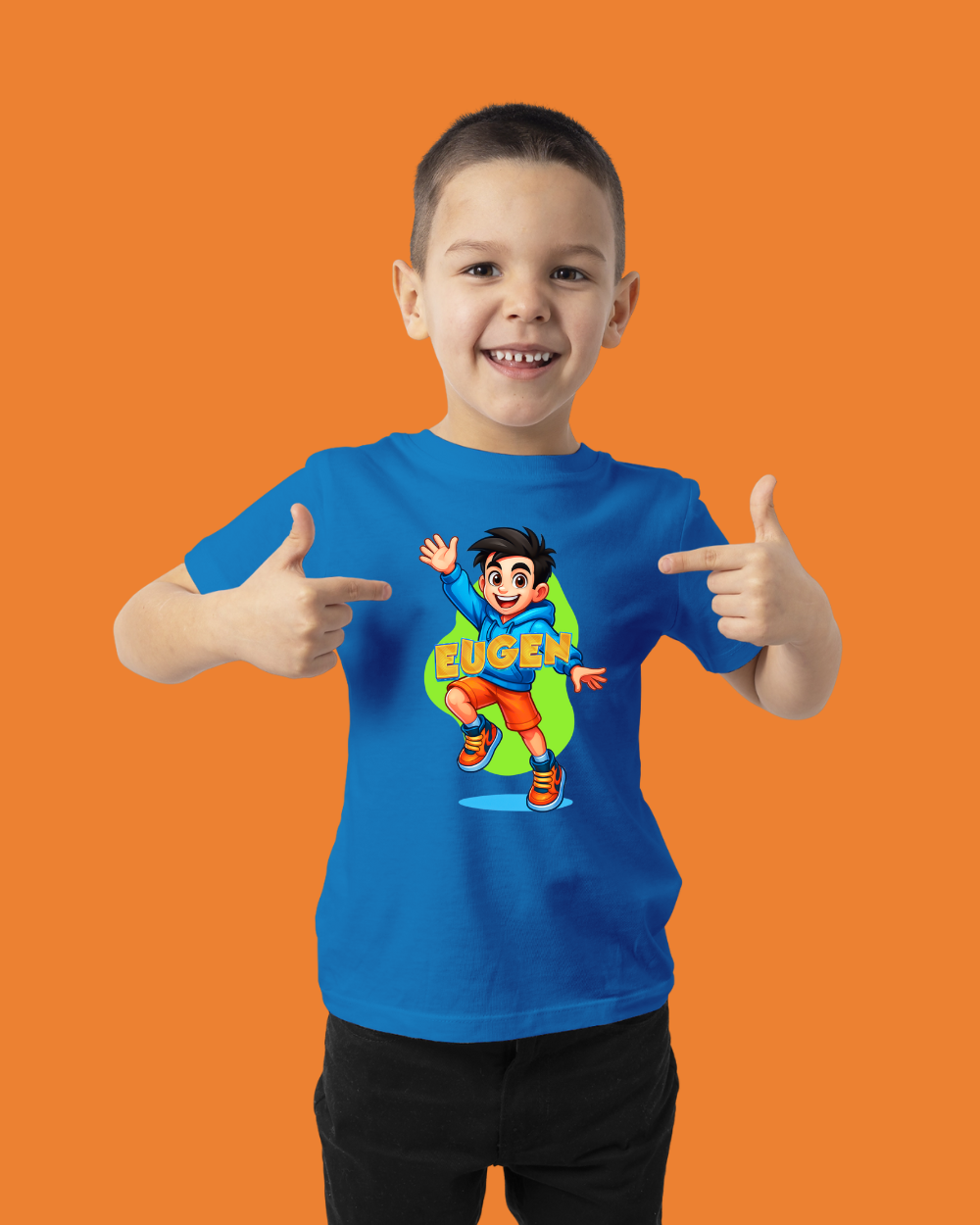 Tricou Oficial Orange Blue | "Eugen"