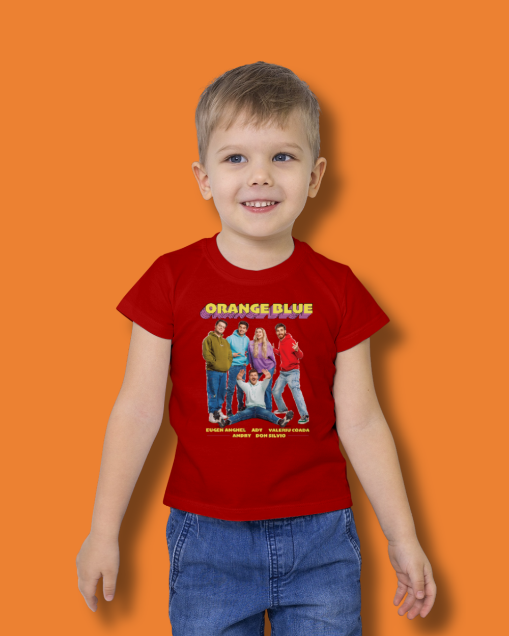 Tricou Oficial de la Concert Orange Blue