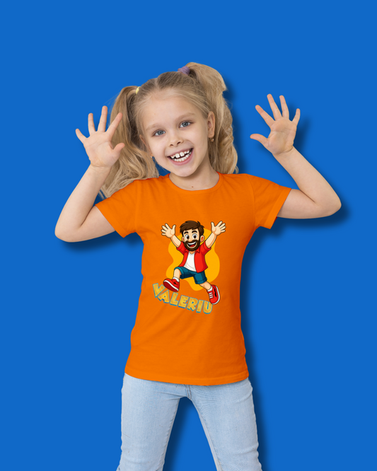 Tricou Oficial Orange Blue | "Valeriu"