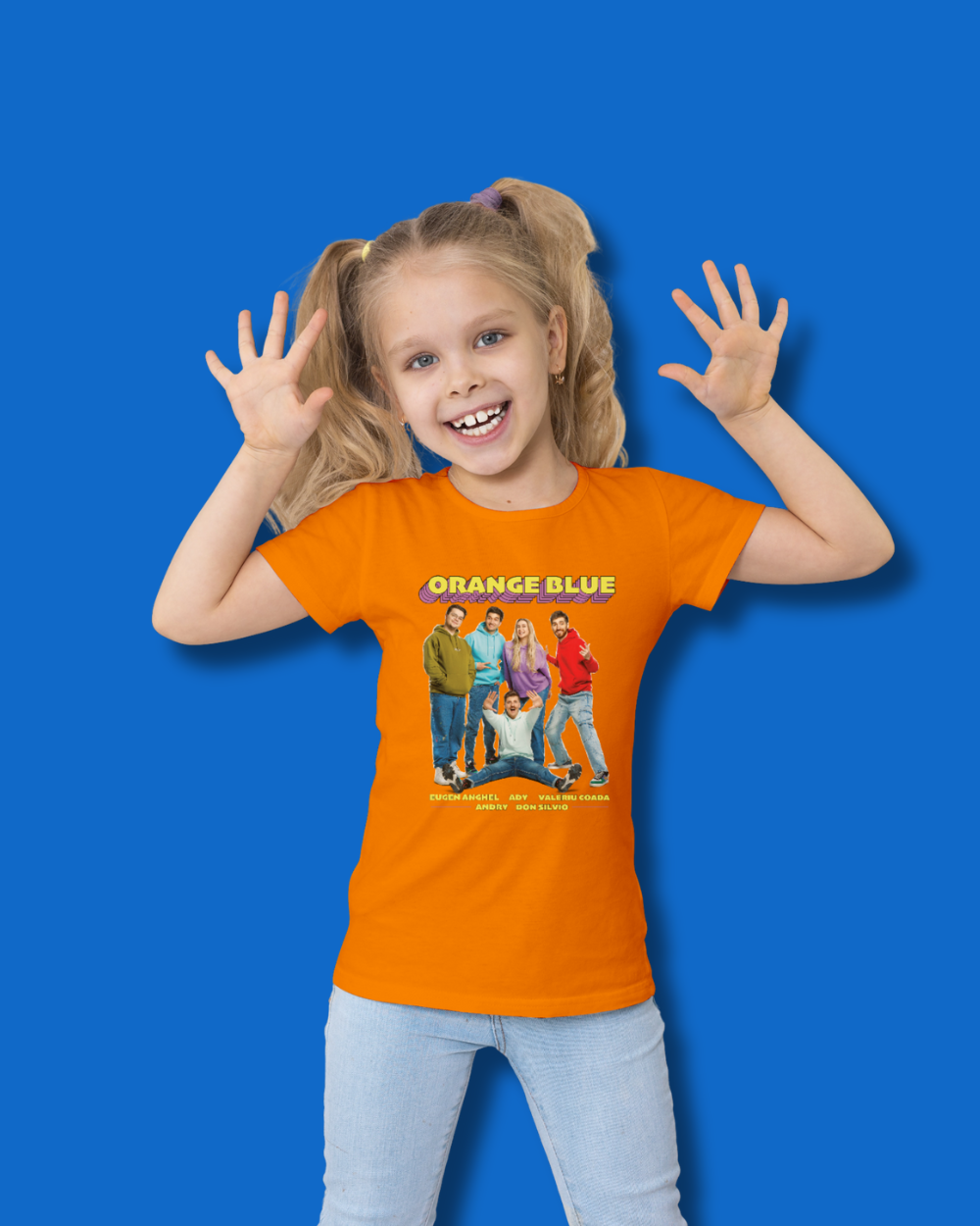Tricou Oficial de la Concert Orange Blue