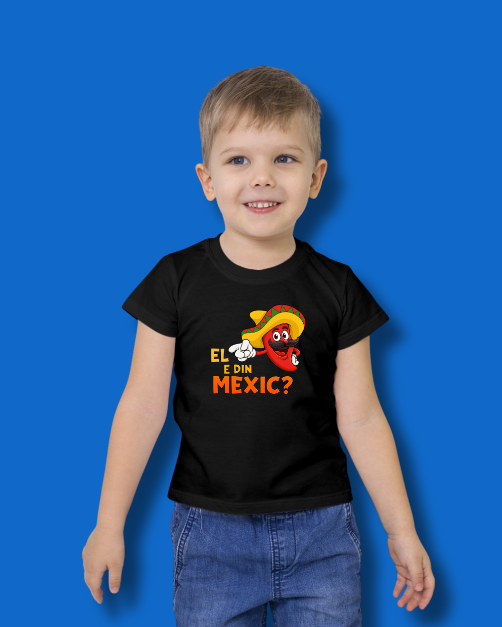 Tricou Oficial Orange Blue | "El e din Mexic?"