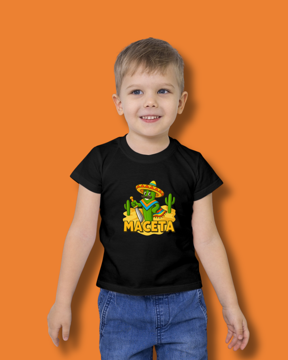 Tricou Oficial Orange Blue | "Maceta"