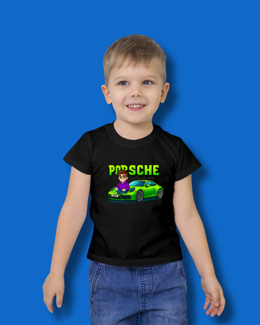 Tricou Oficial Orange Blue | "Porsche"