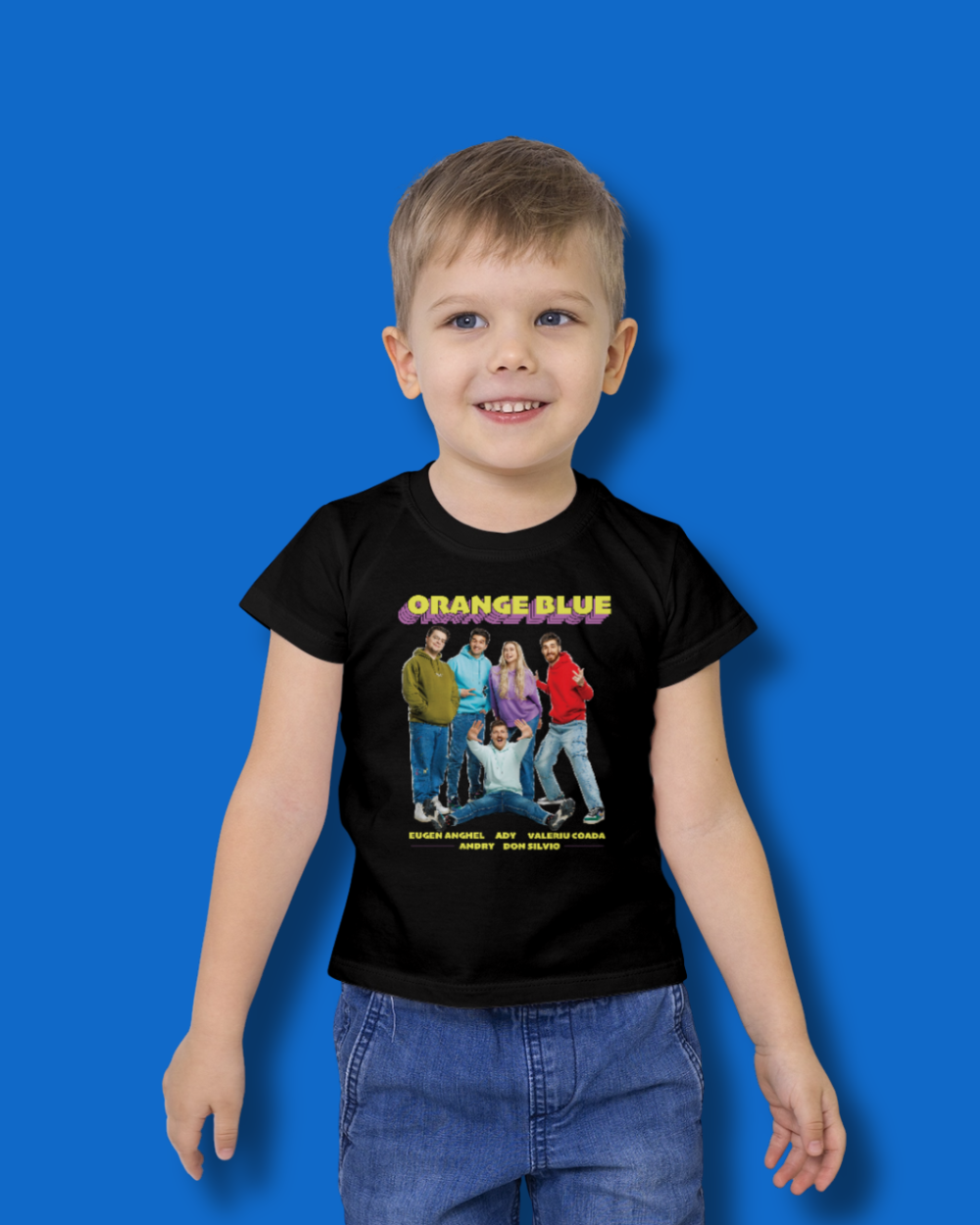 Tricou Oficial de la Concert Orange Blue