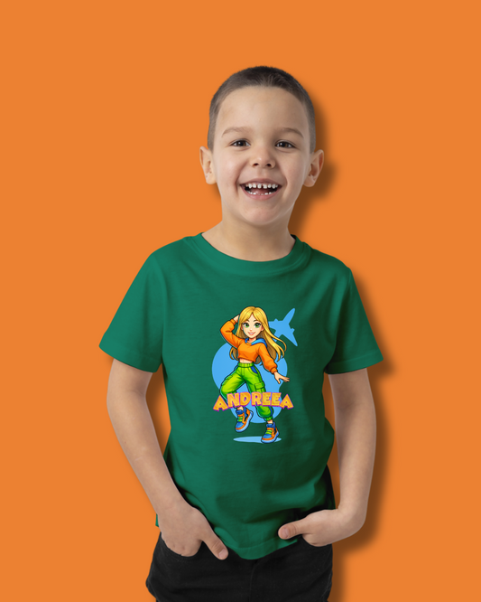 Tricou Oficial Orange Blue | "Andreea"