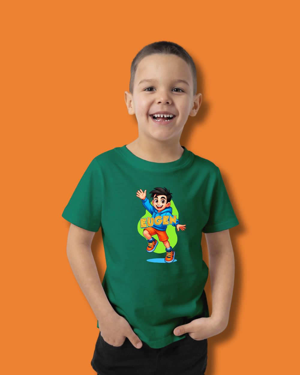 Tricou Oficial Orange Blue | "Eugen"