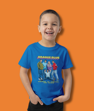 Tricou Oficial de la Concert Orange Blue