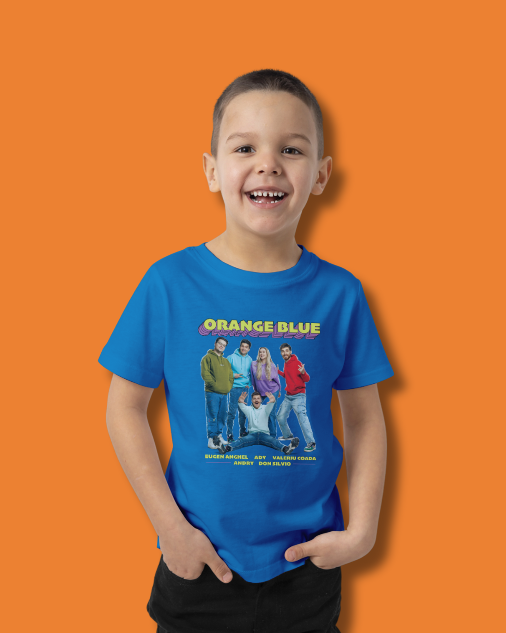 Tricou Oficial de la Concert Orange Blue
