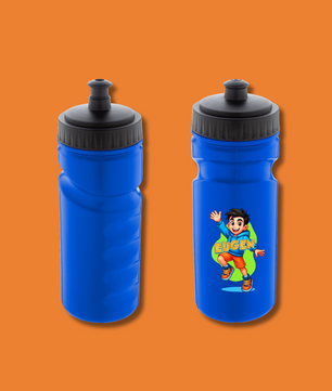 Sticlă sport Orange Blue | 