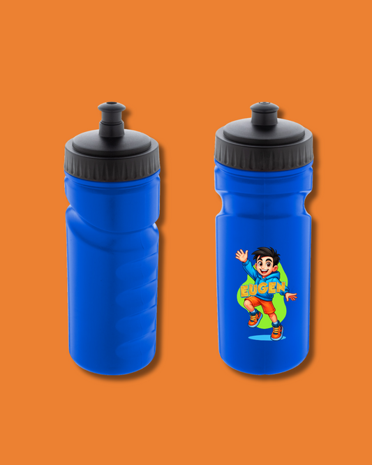 Sticlă sport Orange Blue | "Eugen"