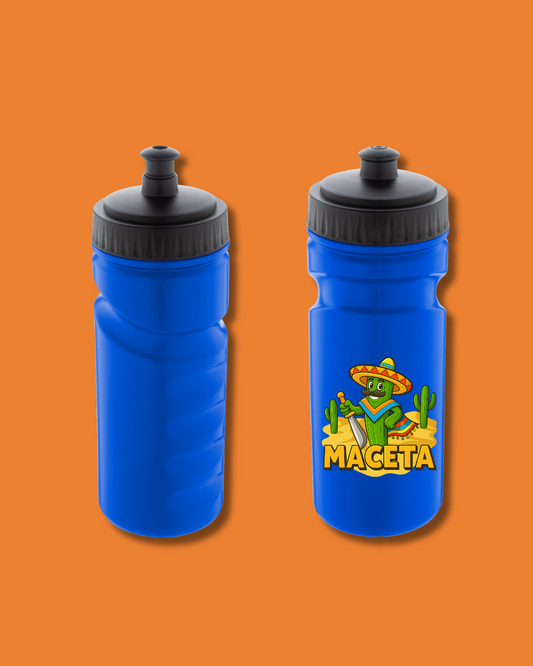 Sticlă sport Orange Blue | "Maceta"