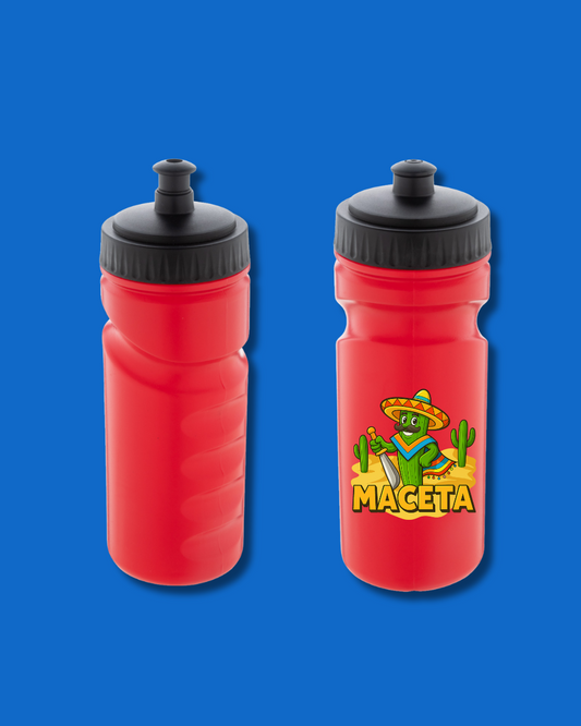 Sticlă sport Orange Blue | "Maceta"