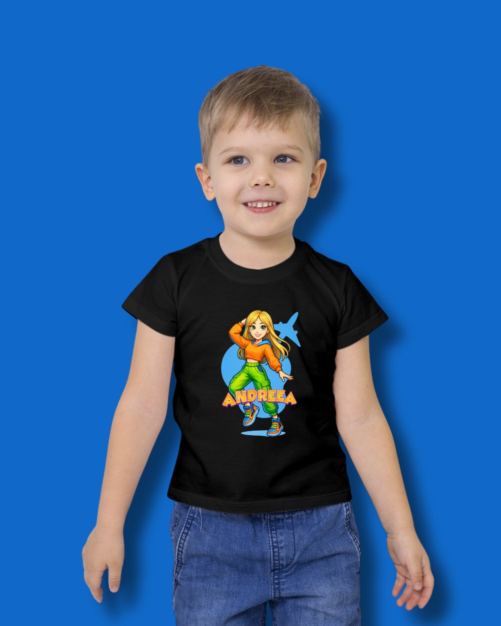 Tricou Oficial Orange Blue | "Andreea"