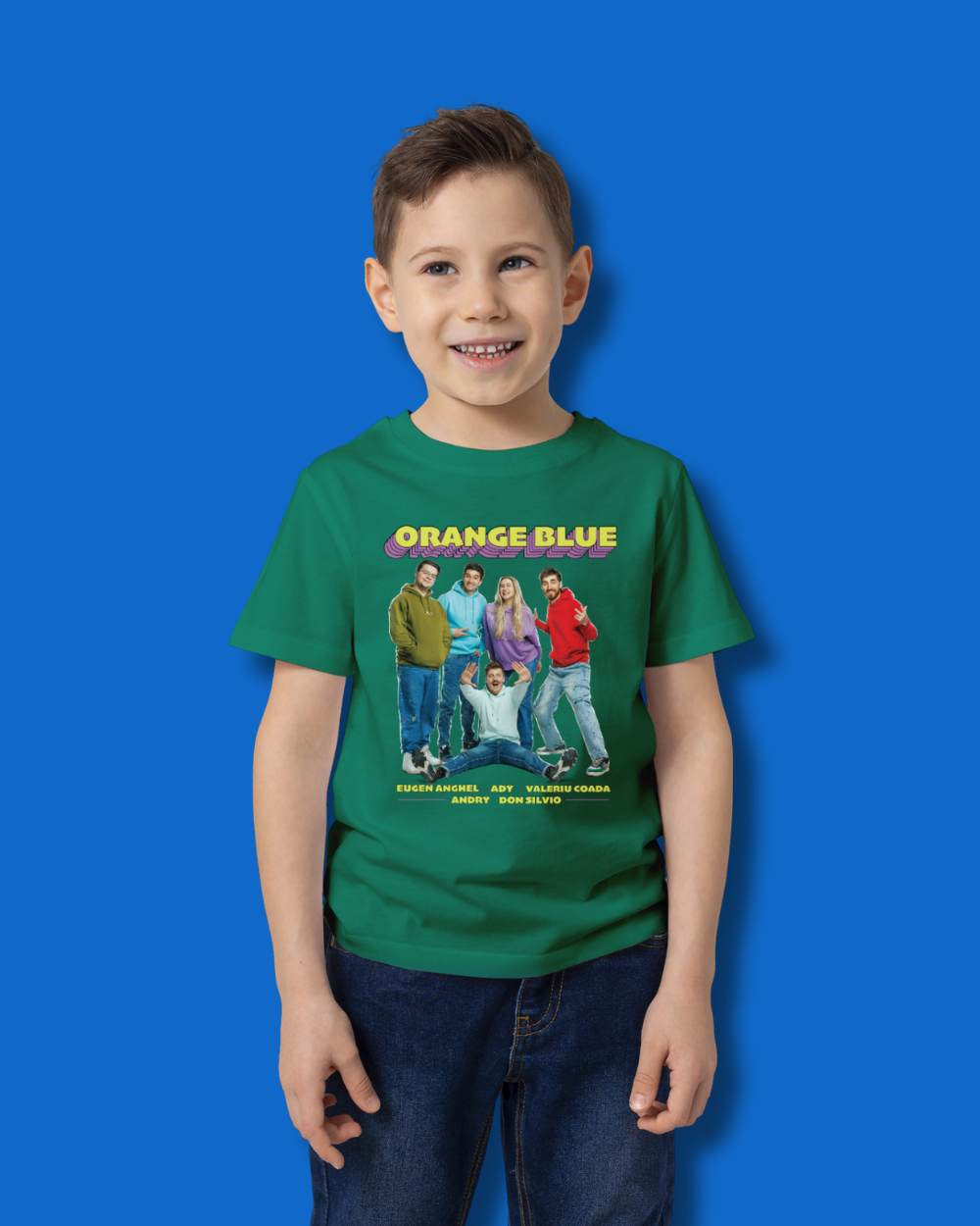 Tricou Oficial de la Concert Orange Blue